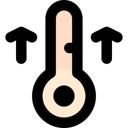 Termómetro icono