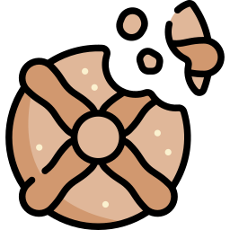 Bread of the dead icon