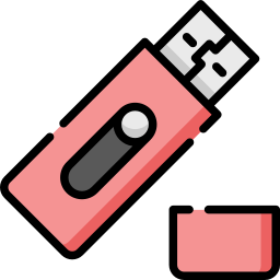 Unidad de memoria flash icono
