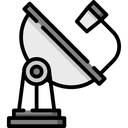 Satellite dish icon