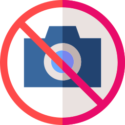 No camera icon