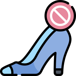ハイヒール禁止 icon
