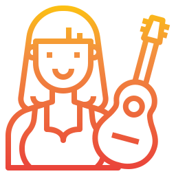 Guitarrista icono