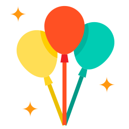 Balloons icon