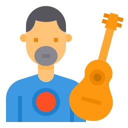 gitarrenspieler icon