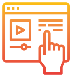 Online learning icon