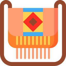 Pouch bag icon