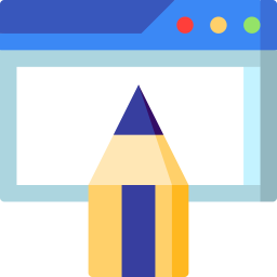 Diseño web icono