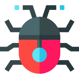 Beetle robot icon