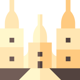 santiago de compostela-kathedraal icoon