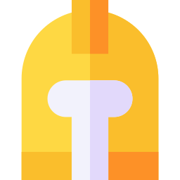 Roman helmet icon