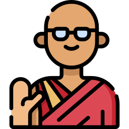 dalaï lama Icône