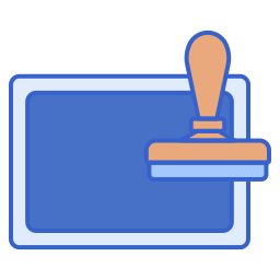Ink pad icon
