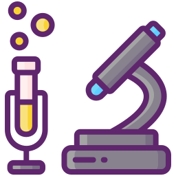 Investigación científica icono