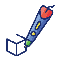 3d stift icon