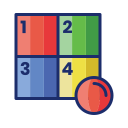 Four squares icon