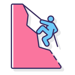 Climbing icon