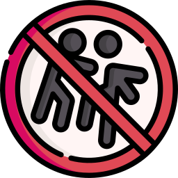 No rough play icon