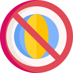 No balls icon