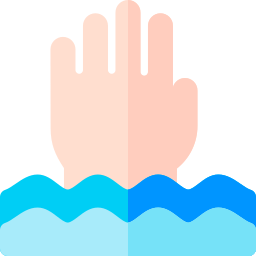 Drowning icon