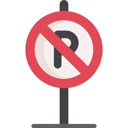 Traffic sign icon