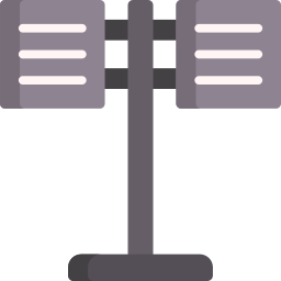 Placa de trânsito Ícone