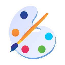 Painting palette icon