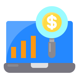 Money growth icon