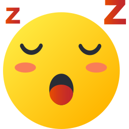 Dormido icono
