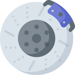 Brake disc icon