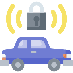 Locked car icon