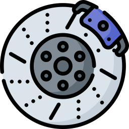 Brake disc icon