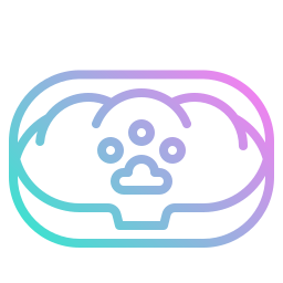 Cama para mascotas icono