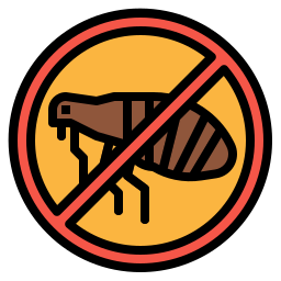Anti flea icon