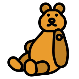 Urso teddy Ícone