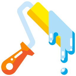 Paint roller icon