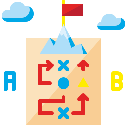 plan d'affaires Icône