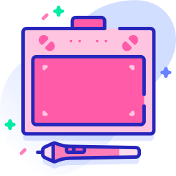 Graphic tablet icon