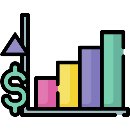 Bar graph icon