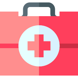 Kit de primeros auxilios icono