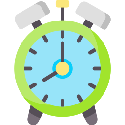 Alarma de reloj icono