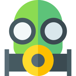 Gas mask icon