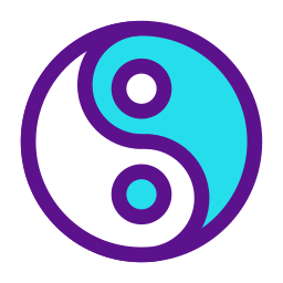 Yin yang icono