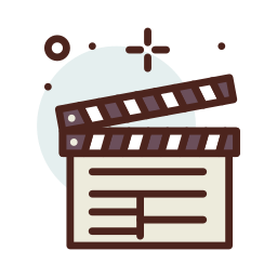 Clapperboard icon