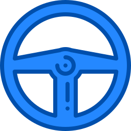 Steering wheel icon