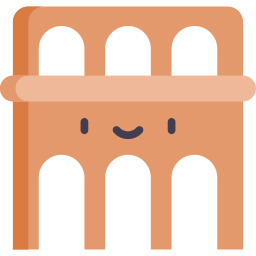 aquaduct van segovia icoon