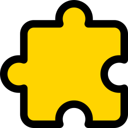 pezzo del puzzle icona