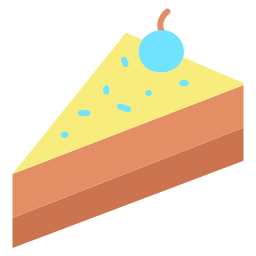 Cake slice icon