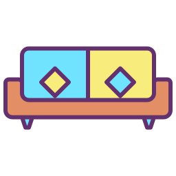 Sofá-cama icono