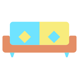 Sofá-cama icono